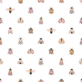PAPIER PEINT ENFANT - JOLIS INSECTES