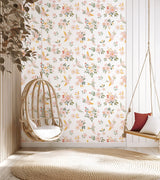 PAPIER PEINT ENFANT - FLYING SYMPHONY / WHITE