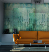 Papier peint design bouteille