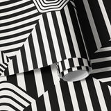 Papier peint panoramique géométrique abstrait Architecture