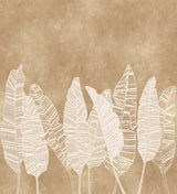 Papier peint feuille de bananier – Feuillage Moderne Monochrome