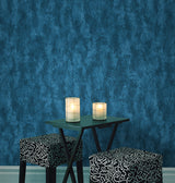 Papier peint nuage bleu nuit