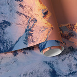 Papier peint panoramique Pink Sky Mountains