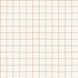 PAPIER PEINT ENFANT - QUADRILLAGE CARAMEL