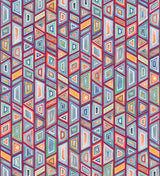 Papier peint géométrique – Kente