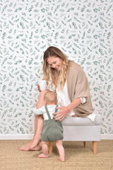 Papier Peint Feuillages vert