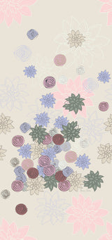 Papier Peint Fleurs à la folie