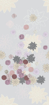 Papier Peint Fleurs à la folie