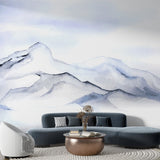 Papier peint panoramique paysage montagne Isbre