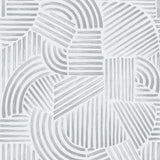 Papier peint graphique – Hachures Pastel