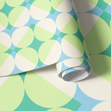 Papier peint panoramique motif vintage Pesce