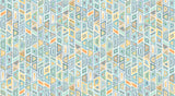 Papier peint géométrique – Kente Pastel