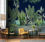 Papier peint panoramique Rêve de jungle nuit