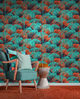 Papier peint jungle tropical pop