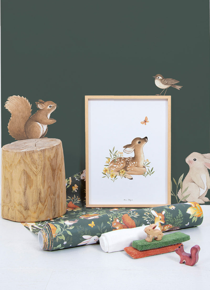 Papier peint animaux – Amis De La Forêt