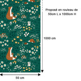 Papier Peint Animaux de la Forêt