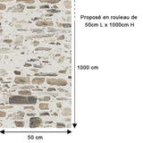 Papier peint Mur de Pierres