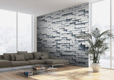 Papier peint mur briques effet 3D