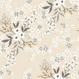 Papier peint fleurs - Floral Constellation