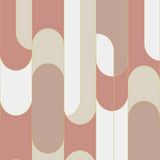 Papier peint géométrique art déco New Age