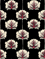 Papier peint ginkgo - Fleur de Corail - Objet de Curiosité