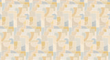 Papier peint géométrique - Géo Puzzle Neutral