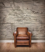 Papier peint carte ancienne