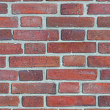 Papier peint brique rouge