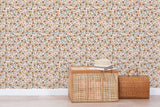 Papier peint fleurs - Inflorescence
