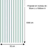 Papier peint rayures Anne
