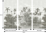 Papier peint panoramique gravure ancienne - MAHAWELI