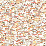 Papier peint Village Sur La Côte