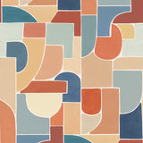 Papier peint géométrique - Géo Puzzle