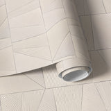 Papier peint panoramique plâtre Plaster Tiles Beige