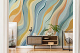 Papier peint panoramique Ondulations