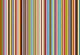 Papier peint rayures contemporaines multicolore