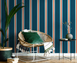 Papier peint panoramique Rayures Roxane