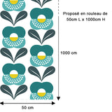 Papier peint année 70 Spring