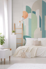 Papier peint unis - grisé