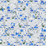 Papier peint panoramique Santorini