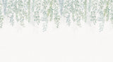 Papier peint panoramique végétal Cascade de Feuilles