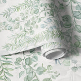 Papier peint panoramique végétal Cascade de Feuilles