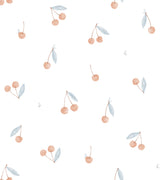PAPIER PEINT ENFANT - BLUE CHERRY POP