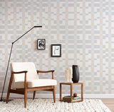 Papier peint panoramique Partition de Rayures Neutral