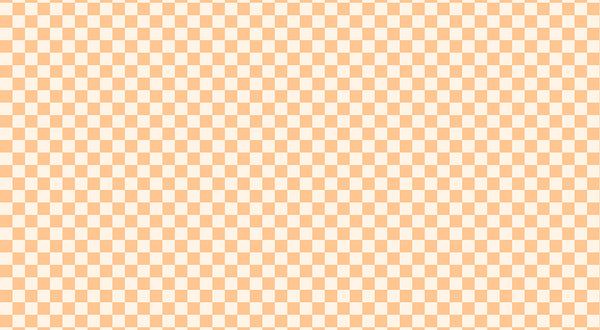 Papier peint panoramique Damier Classique Pêche