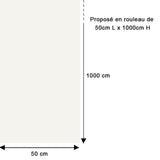 Papier peint unis - grisé