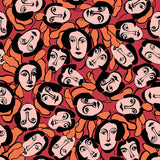 Papier peint Visage Abstrait