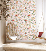 PAPIER PEINT ENFANT - BLOSSOM WHISPER / LIGHT PINK