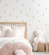PAPIER PEINT ENFANT - ICE CREAM DREAM / PINK