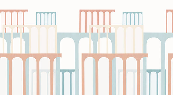 Papier peint arches Grec ARCADIE